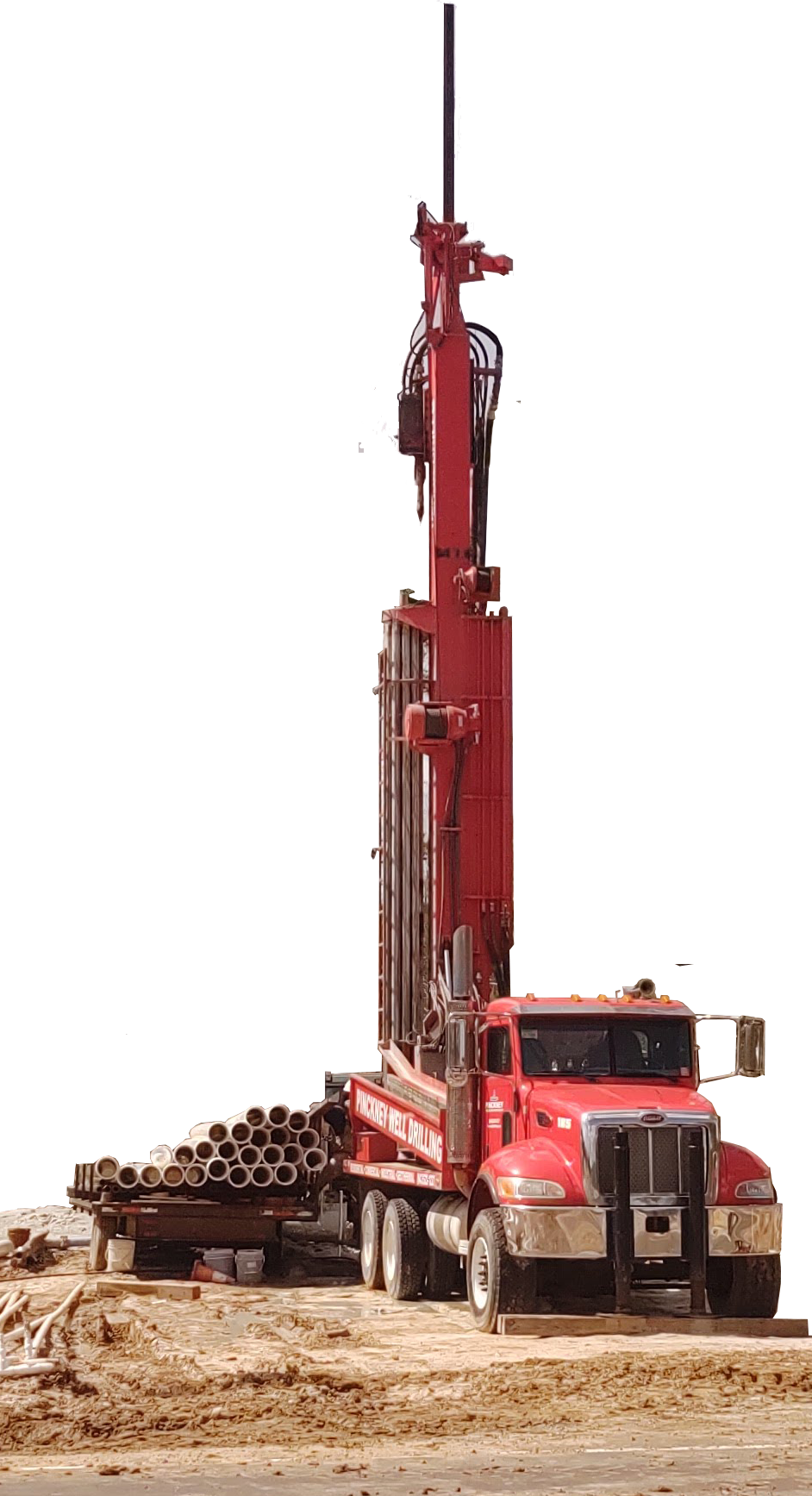 Pinckney Well Drilling & Geothermal | Coastal areas of SC and GA | rig on job site